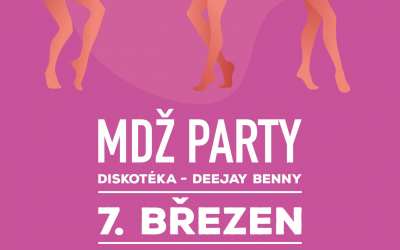 Plus 12 MDŽ PARTY s oblíbeným Deejay Benny Na Rozcestí Frýdlant
