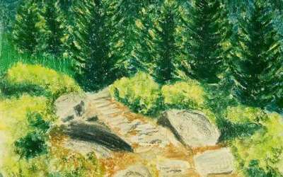 Výlet Izerski Stóg v březnu