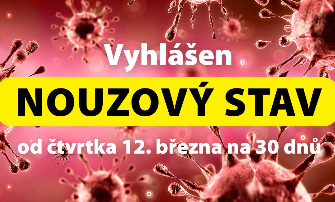 Omezení pohybu, restaurací a akcí nad 30 lidí / Nouzový stav v Česku