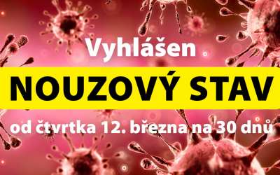 Plus 8 Omezení pohybu, restaurací a akcí nad 30 lidí / Nouzový stav v Česku