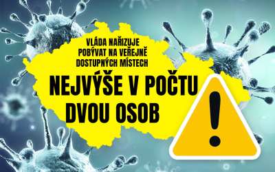 Plus 2 Na veřejně dostupných místech pobývejte nejvýše v počtu dvou osob