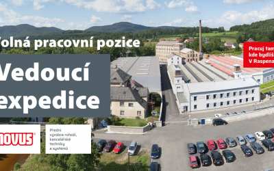 Plus 5 Vedoucí expedice / Nabídka práce v NOVUS Česko v Raspenavě