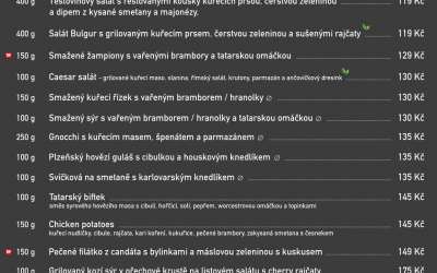 freedlantsko.eu 53 Víkendové menu rodinné restaurace a penzionu Na Rozcestí Frýdlant 2.-3. května 2020