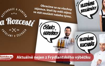 Férová nabídka / DGS 63 Restaurace a penzion Na Rozcestí ve Frýdlantu rozšiřuje svůj tým