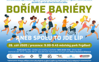 Boříme bariéry aneb spolu to jde líp / 3. ročník charitativního běhu