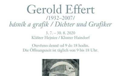 Gerold Effert básník a grafik / Výstava v Klášteře Hejnice