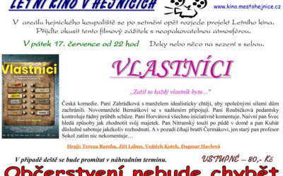 Čarodějnice v Lázních Libverda 11 Letní kino v Hejnicích zve na film Vlastníci