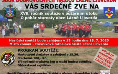 Čarodějnice v Lázních Libverda 7 Hasičská soutěž – O pohár starosty obce Lázně Libverda