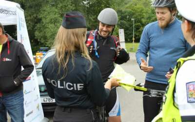 freedlantsko.eu 44 Dopravně bezpečnostní akce: Policisté na Liberecku si posvítili na cyklisty.