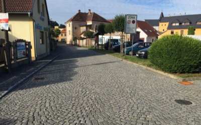 Čarodějnice v Lázních Libverda 9 Frýdlant nechal vydláždit spojovací ulici mezi Hrnčířským náměstím a betlémem