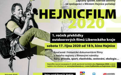 Akce na Frýdlantsku 15 Hejnicfilm 2020 / 1. ročník přehlídky outdoorových filmů Libereckého kraje