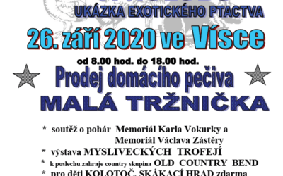 Akce na Frýdlantsku 12 Místní výstava králíků, drůbeže a holubů ve Vísce