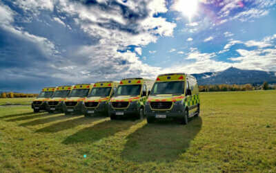 Čarodějnice v Lázních Libverda 5 Kraj koupil šest sanitek pro Zdravotnickou záchrannou službu