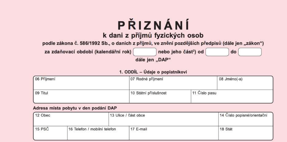 Daňové přiznání můžete podat i do sběrného boxu v infocentru v radnici