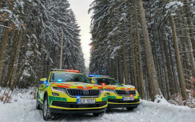 Jakub Kohák rozesmál kunratický kulturák / Fotoreportáž 7 Nové lékařské vozy liberecké záchranky míří do provozu