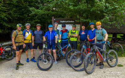 Singltrek pod Smrkem přivítal delegaci z rakouského Schladmingu / Fotoreportáž