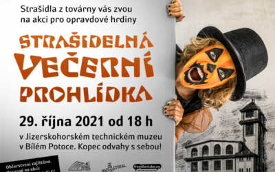 Akce na Frýdlantsku 4 Strašidelná večerní prohlídka v Jizerskohorském technickém muzeu