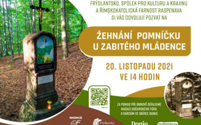 Akce na Frýdlantsku 14 Žehnání pomníčku U Zabitého mládence