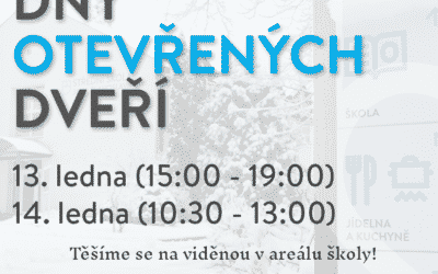 Akce na Frýdlantsku 8 Dny otevřených dveří na Střední škole Jana Blahoslava