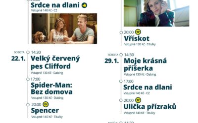 Akce na Frýdlantsku 5 Program Městského kina Frýdlant od 17.1. do 30.1. 2022