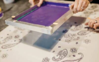 Akce na Frýdlantsku 1 Druhý Edgart WORKSHOP sítotisku