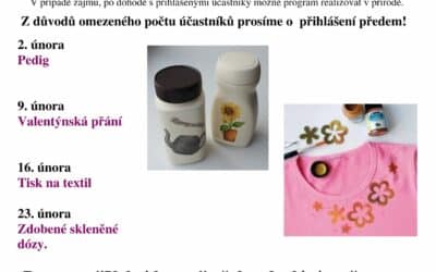 Akce na Frýdlantsku 9 Mamaklub v rodinném centru Mateřídouška v Hejnicích