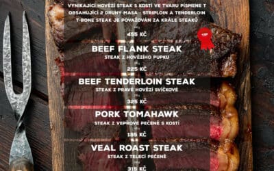 Akce na Frýdlantsku 6 Steakový víkend v rodinné restauraci a penzionu Na Rozcestí Frýdlant