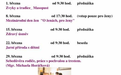 Akce na Frýdlantsku 2 Besedy a přednášky v rodinném centru Mateřídouška v Hejnicích