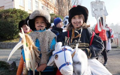 Akce na Frýdlantsku 13 Masopustní průvod dětí ve Frýdlantu