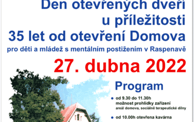 Služby, společnosti, firmy a živnostníci 38 Den otevřených dveří – Domov Raspenava