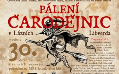Pálení čarodějnic v Lázních Libverda
