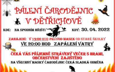 Služby, společnosti, firmy a živnostníci 38 Pálení čarodějnic v Dětřichově