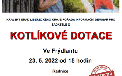 Seminář ke kotlíkovým dotacím na frýdlantské radnici