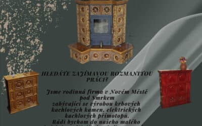Rodinná firma hledá do svého týmu zámečníka, montéra na výrobu krbových kachlových kamen