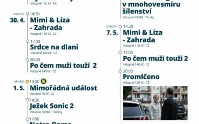 freedlantsko.eu 57 Program Městského kina Frýdlant od 28. dubna do 8. května 2022