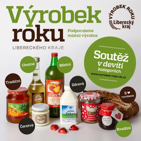 Liberecký kraj vyhlašuje soutěž Výrobek roku. Zájemci se mohou hlásit do konce letošního května