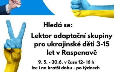Hledá se lektor adaptační skupiny v Raspenavě
