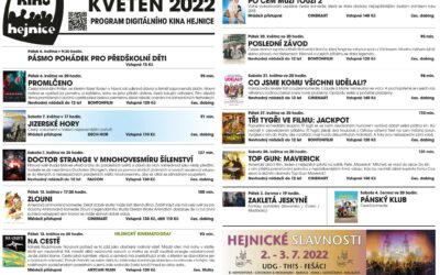 freedlantsko.eu 54 Program Kina Hejnice na měsíc květen 2022
