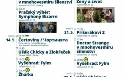 Program Městského kina Frýdlant od 9. května do 22. května 2022