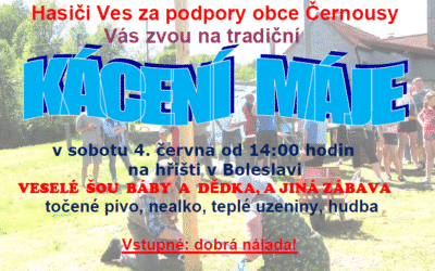 Kácení máje v Boleslavi