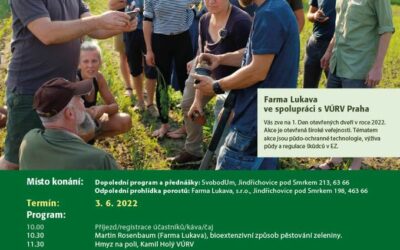 1. den otevřených dveří na farmě Lukava