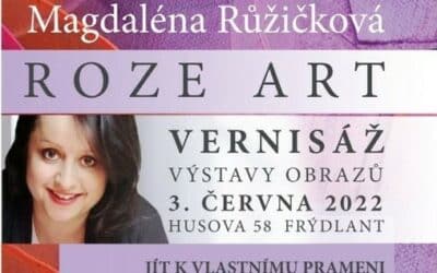 Vernisáž výstavy obrazů