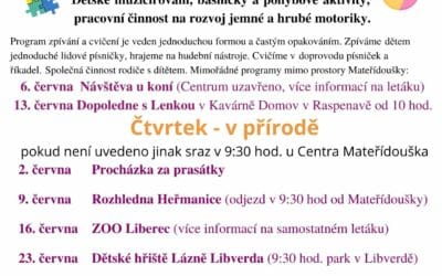 Služby, společnosti, firmy a živnostníci 40 Školička pro nejmenší v rodinném centru Mateřídouška v Hejnicích