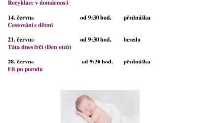 Služby, společnosti, firmy a živnostníci 39 Besedy a přednášky v rodinném centru Mateřídouška v Hejnicích