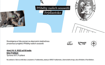 Služby, společnosti, firmy a živnostníci 37 Příběhy našich sousedů podruhé ze škol na Frýdlantsku