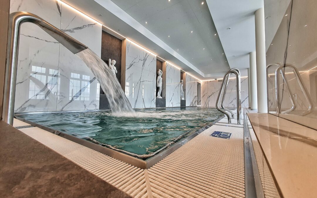 Nové prostory uhličitých koupelí a wellness s bazénem v SPA resort Libverda