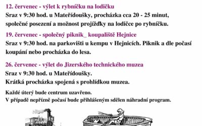 Plus 9 Letní výlety s Mateřídouškou