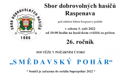 26. ročník hasičské soutěže Smědavský pohár