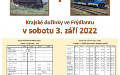 Krajské dožínky Frýdlant 2022 – Dožínkový vlak