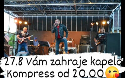 Kompresse v Pizzerii u Růženky na Bikecentru Libverda